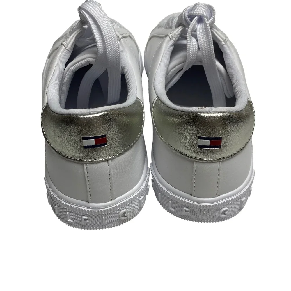 Tommy Hilfiger Lestiel Lace-Up Faux Leather Casual Sneaker 8M‎ NEW